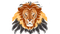 lion löwe africa art abstract deco tube animal - PNG gratuit GIF animé