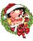 Christmas Betty Boop bp - Kostenlose animierte GIFs Animiertes GIF