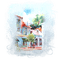Акварельный пейзаж - Free PNG Animated GIF