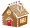 gingerbread house bp - bezmaksas png animēts GIF