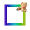 Small Rainbow Frame - Besplatni animirani GIF animirani GIF