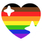 More Colors More Pride Philadelphia rainbow emoji - gratis png geanimeerde GIF