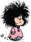 réveille de mafalda - png gratis GIF animasi