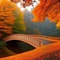 Autumn Forest with Bridhe - ingyenes png animált GIF