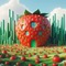 Strawberry House - ücretsiz png animasyonlu GIF