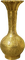 Kaz_Creations Deco Vase Brass Gold