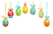 easter eggs oeufs pâques deco - 無料png アニメーションGIF