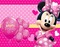 image encre color effet à pois happy birthday  Minnie Disney edited by me - PNG gratuit GIF animé