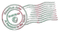 soave text deco postmark postcard pink green - Free PNG Animated GIF