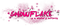 Snowflake.Text.Pink - PNG gratuit GIF animé