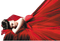 femme en rouge - 免费PNG 动画 GIF