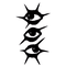 black outline eyes - Free PNG Animated GIF