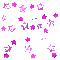 purple star background - Darmowy animowany GIF animowany gif