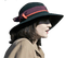 Kaz_Creations Woman Femme With Hat - besplatni png animirani GIF