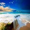 Kaz_Creations Beach Backgrounds Background - gratis png animerad GIF