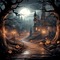 halloween background  by nataliplus - png gratis GIF animasi