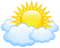 Kaz_Creations Sun and Clouds - PNG gratuit GIF animé