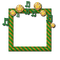 Small Green/Yellow Frame - png gratuito GIF animata