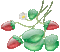 Webcore Strawberry vine glitter - GIF animé gratuit GIF animé