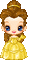 Beauty Princess Belle - 無料のアニメーション GIF アニメーションGIF