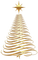 Christmas gold tree, sunshine3 - png gratis GIF animasi