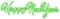 Happy New Year.Text.White.Green - KittyKatLuv65 - png grátis Gif Animado
