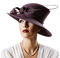 Kaz_Creations Woman Femme Hat - PNG gratuit GIF animé