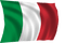 italy italien Italie flag flagge drapeau deco tube  football soccer fußball sports sport sportif - png grátis Gif Animado
