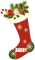 Daddy Christmas Stocking - безплатен png анимиран GIF