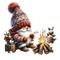 gnome noël - gratis png geanimeerde GIF