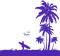 Kaz_Creations Beach Palm Trees - ücretsiz png animasyonlu GIF