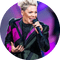 pink singer woman celebrities people tube - gratis png geanimeerde GIF
