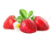 flower,fruit, strawberry - PNG gratuit GIF animé