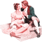 soave couple vintage spring  pink teal - 免费PNG 动画 GIF