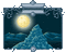 Pixel Moon Mountain - Nemokamas animacinis gif
