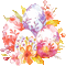♡§m3§♡ easter eggs animated gif flowers pink - Безплатен анимиран GIF анимиран GIF