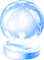 Snow.Globe.Blue - PNG gratuit GIF animé