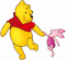 Winnie Pooh and Piglet - bezmaksas png animēts GIF