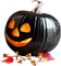 soave pumpkin halloween leaves deco - PNG gratuit GIF animé