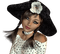 femme avec chapeau.Cheyenne63 - Free PNG Animated GIF
