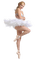 Kaz_Creations Woman Femme White Ballet Dancer Dancing