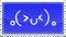( >u<) stamp - Δωρεάν κινούμενο GIF κινούμενο GIF