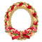 Oval.Frame.Roses.Red.Pink.White - PNG gratuit GIF animé