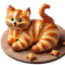 chat croissant 🥐 - Besplatni animirani GIF