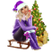 Kaz_Creations Colour Girls Christmas Noel - Free PNG Animated GIF