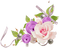 Kaz_Creations Deco Corner Flowers Colours - png gratis GIF animado