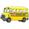 Kaz_Creations Cartoon School Animals Bus - bezmaksas png animēts GIF