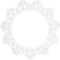 kikkapink lace circle vintage frame white - bezmaksas png animēts GIF