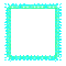 turquoise glitter frame - Безплатен анимиран GIF анимиран GIF