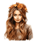 girl, frau, woman, femme, autumn, herbst - Free PNG Animated GIF